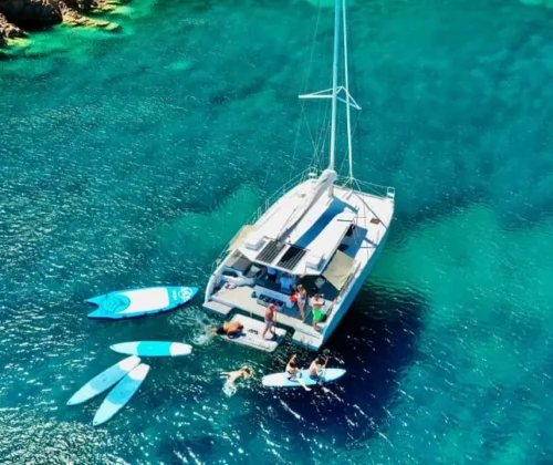 Calanques Catamaran Tour & Standup Paddle